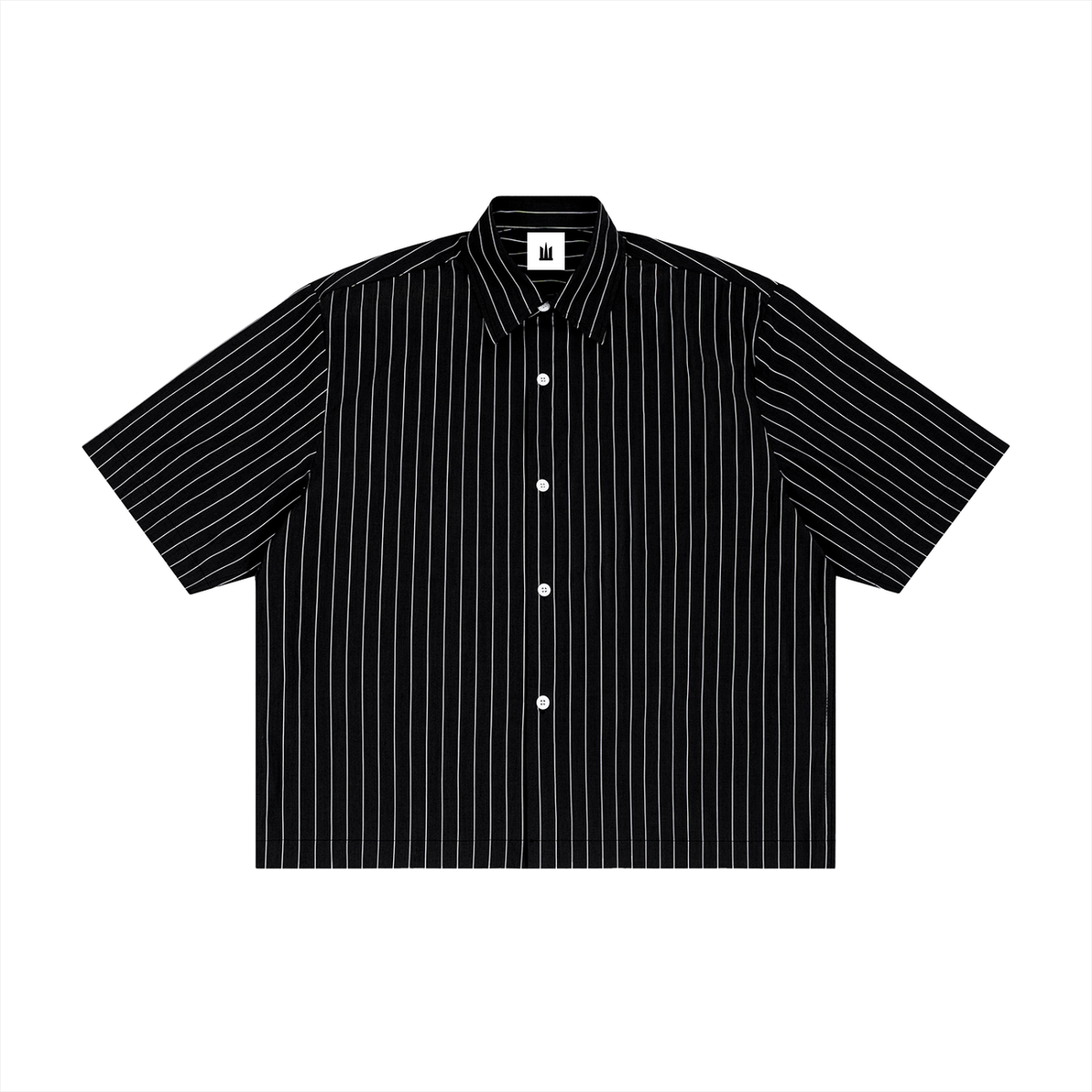 M-09 STRIPED BUTTON-UP