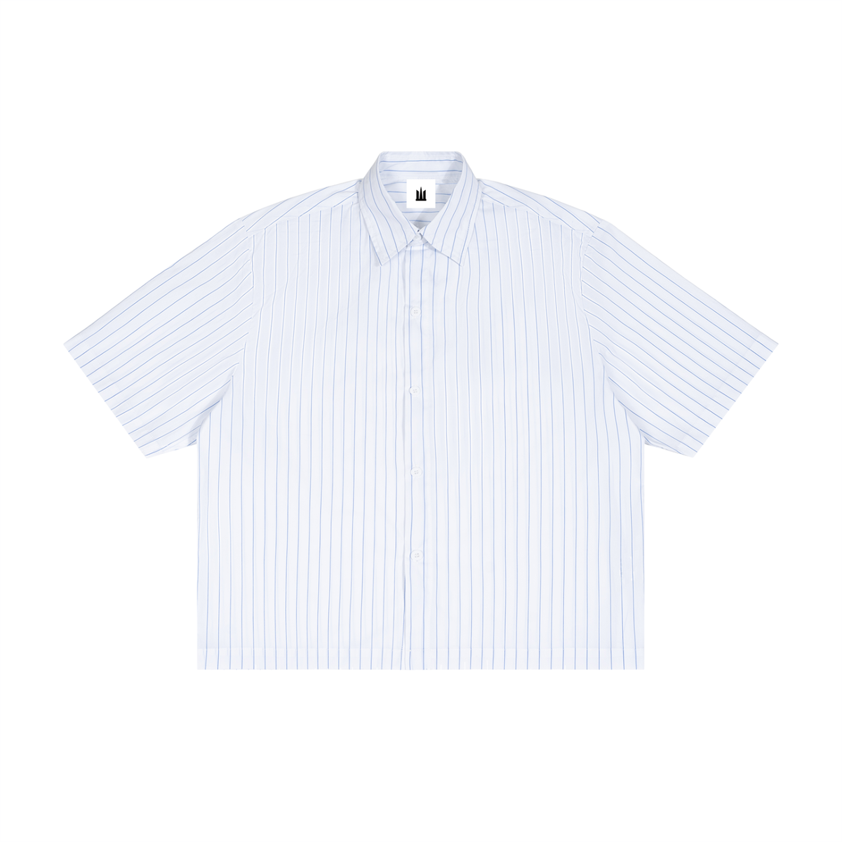 M-09 STRIPED BUTTON-UP